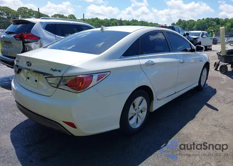 2015 Hyundai Sonata Hybrid из США, поврежденный, VIN KMHEC4A45FA134314